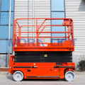 10m electronic-hydraulically controlled lift high work platform self-propelled scissor lift